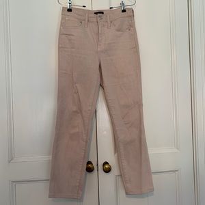 J. Crew jeans size 26 in dusty pink